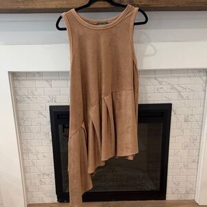 Gracia Asymmetrical Tan Dress 2 for $20